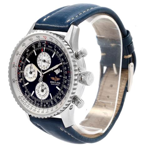 breitling navitimer montbrillant olympus chrono moonphase|Breitling Navitimer bezel.